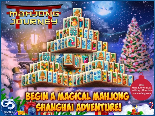 2016 Mom Knows It All HOLIDAY GIFT GUIDE - G5 Games Mahjong Journey