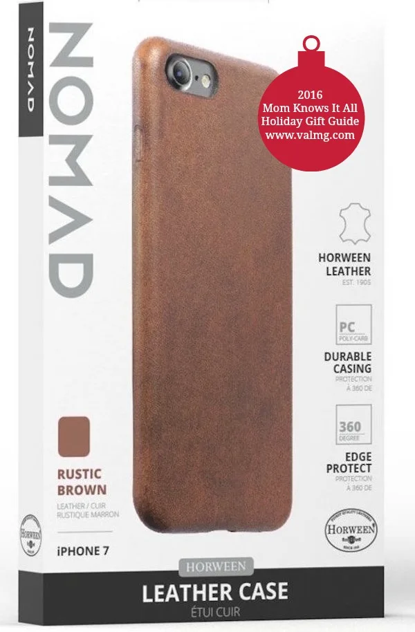 2016 Mom Knows It All HOLIDAY GIFT GUIDE - Nomad Horween Leather Case For iPhone