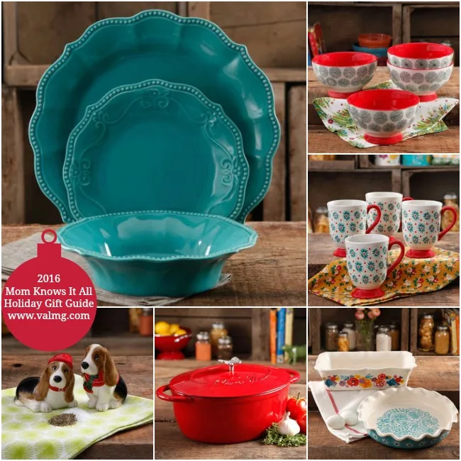 2016 Mom Knows It All HOLIDAY GIFT GUIDE - Pioneer Woman Dinnerware and Cookware
