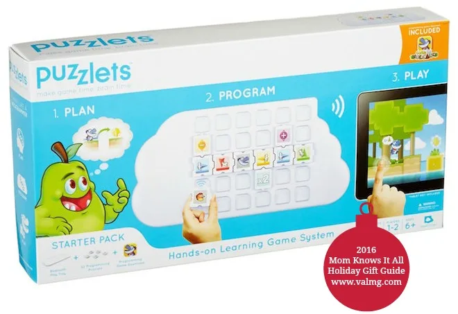 2016 Mom Knows It All HOLIDAY GIFT GUIDE - Puzzlets Hands-on STEAM Learning Game System