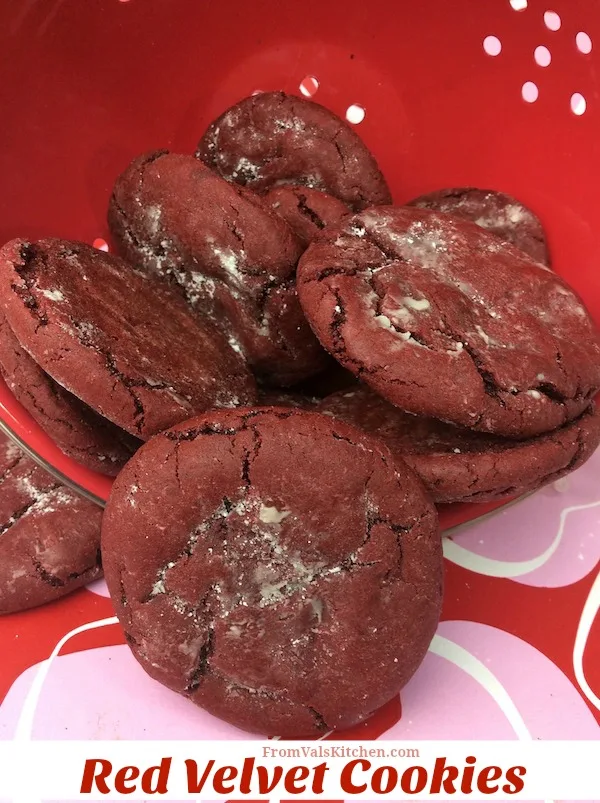Red Velvet Cookies Recipe From Val's Kitchen