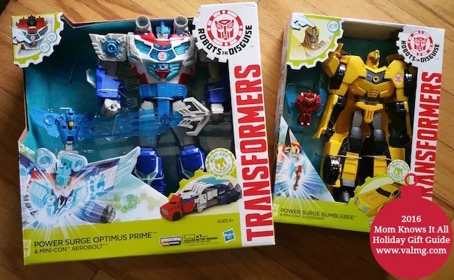 2016 Mom Knows It All HOLIDAY GIFT GUIDE - Hasbro Transformers: Robots In Disguise Toys
