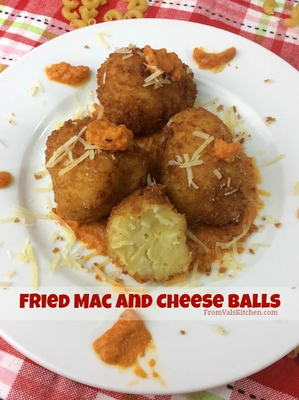 Fried Mac And Cheese Balls Recipe From Val's Kitchen