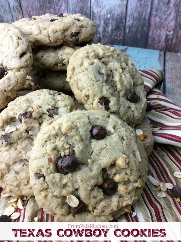 Texas Cowboy Cookies Recipe From Val's Kitchen