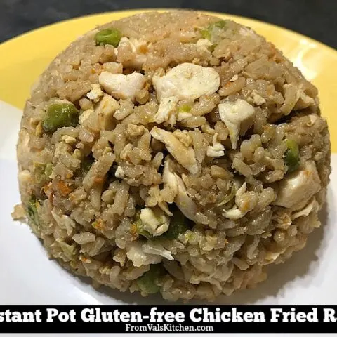 Instant Pot Gluten-free Chicken Fried Rice Recipe From Val's Kitchen