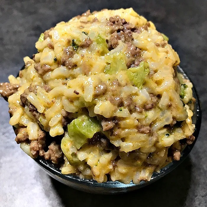 Instant Pot Beefy Broccoli Rice Recipe