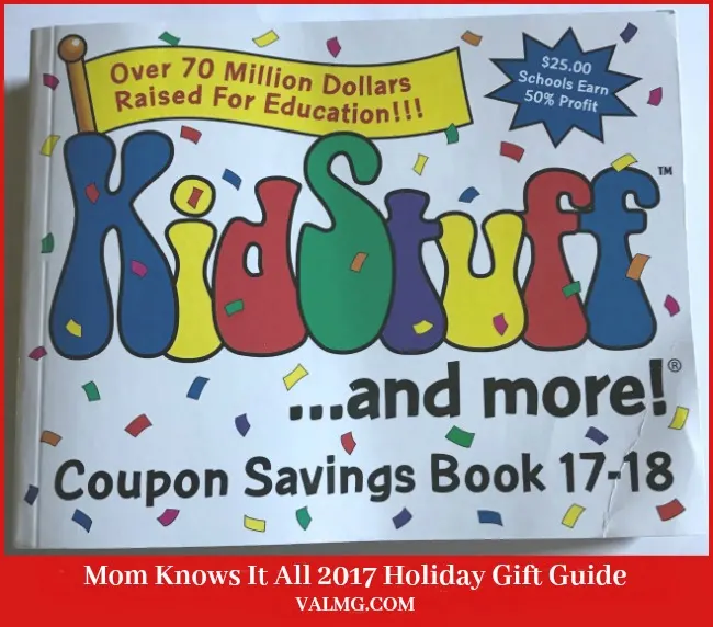 MOM KNOWS IT ALL 2017 HOLIDAY GIFT GUIDE - KidStuff Coupon Books