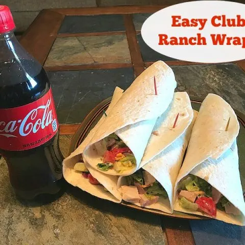 Easy Club Ranch Wraps