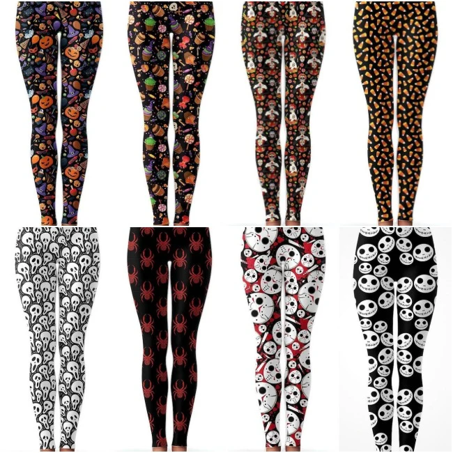 Fun Comfortable Charlie's Project Halloween Leggings On Sale Now - With 20% Off Coupon!