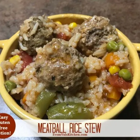 Meatball Rice Stew Recipe From Val's Kitchen