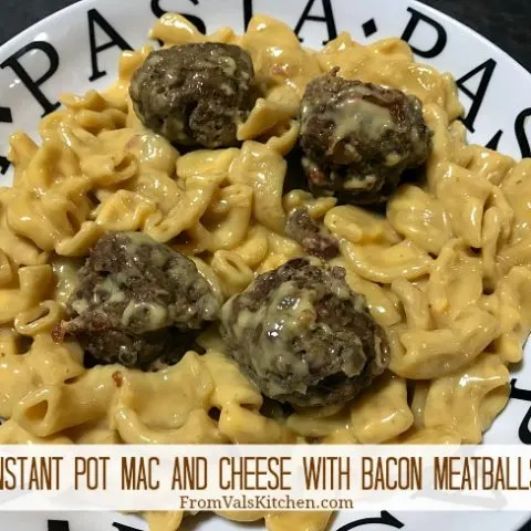 Instant Pot Mac And Cheese With Bacon Meatballs Recipe From Val's Kitchen