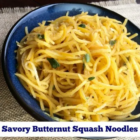 Savory Butternut Squash Noodles Recipe