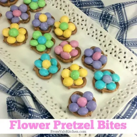 Flower Pretzel Bites Recipe From Val's Kitchen