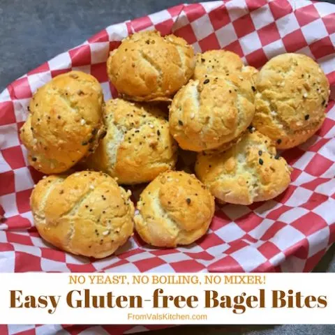 Easy Gluten-free Bagel Bites Recipe From Val's Kitchen