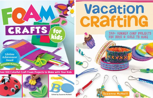 Friday Fun - Kids Crafting Books - Foam Crafts for Kids And Vacation Crafting