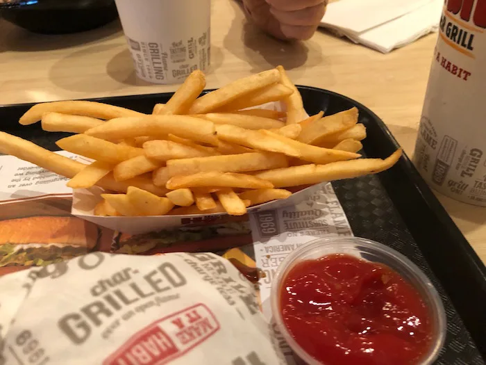 The Habit french fries