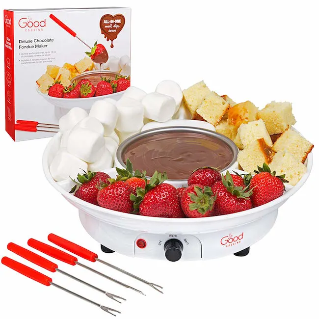 2018 Holiday Gift Guide - Good Cooking Chocolate Fondue Maker