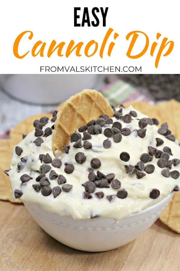 Easy Cannoli Dip Recipe From Val's Kitchen
