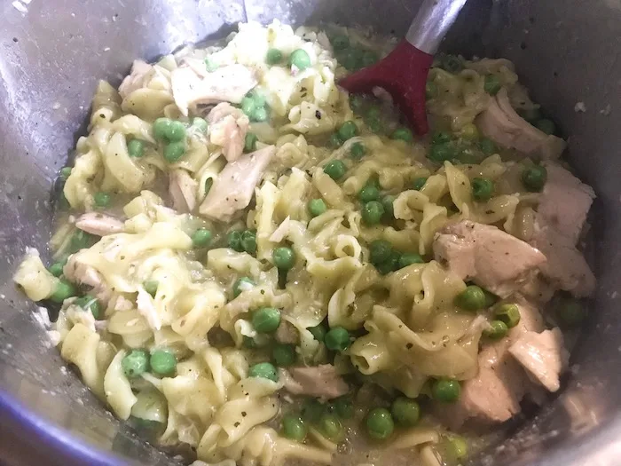 Pressure Cooker Dump And Start Tuna Noodle Casserole Recipe From Val's Kitchen