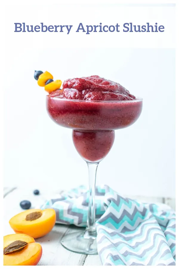 Blueberry Apricot Slushie Recipe