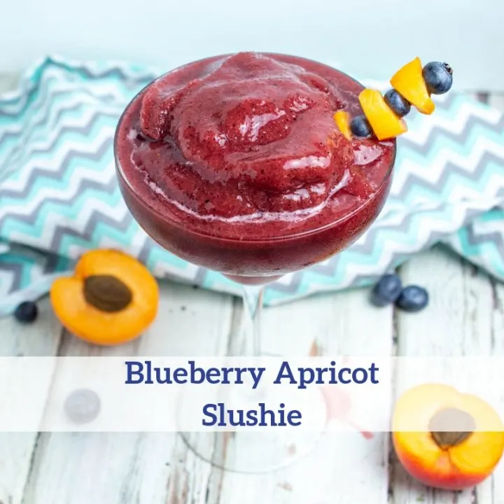 Blueberry Apricot Slushie Recipe