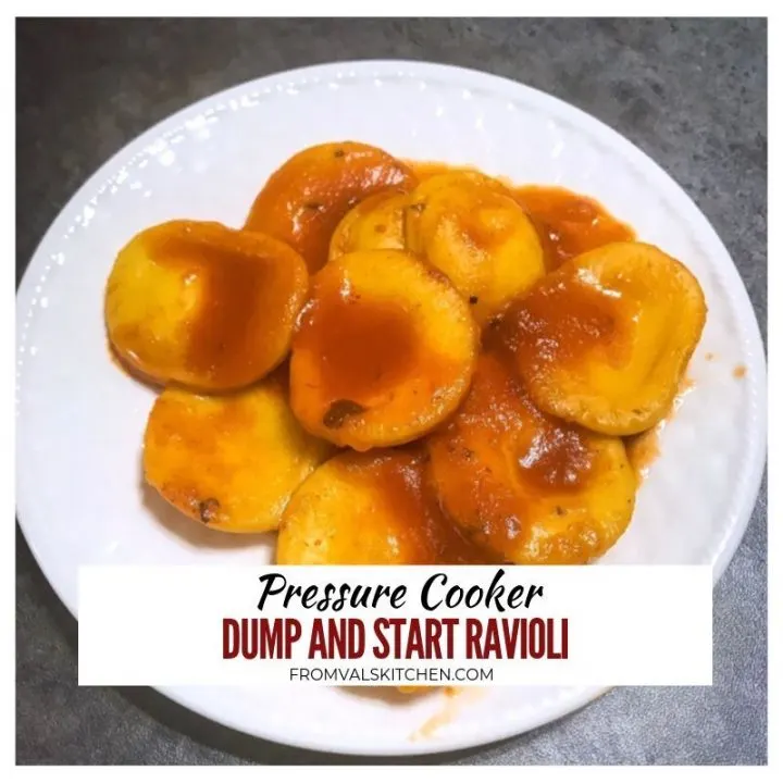 Pressure Cooker Dump And Start Ravioli Recipe