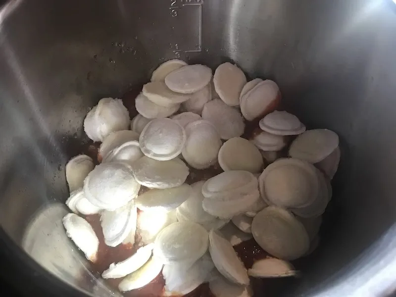 Pressure Cooker Dump And Start Ravioli Recipe