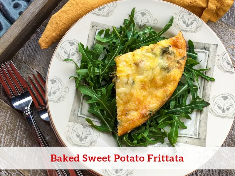 Baked Sweet Potato Frittata Recipe