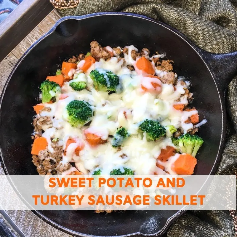 Sweet Potato And Turkey Sausage Skillet Recipe