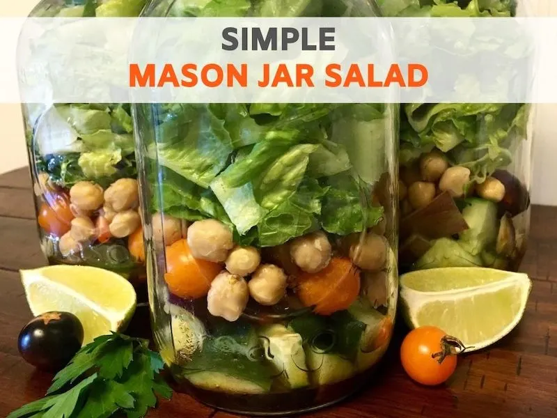 Simple Mason Jar Salad Recipe