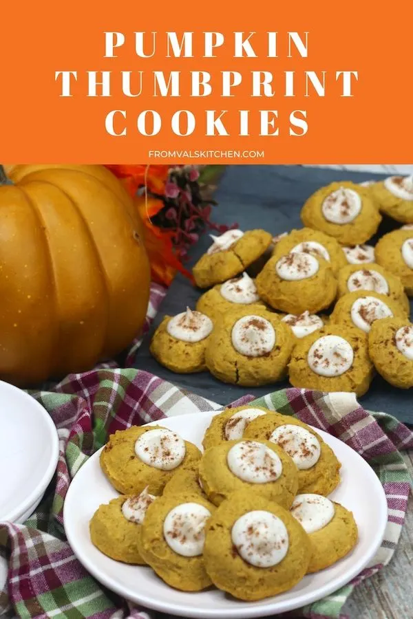 Pumpkin Thumbprint Cookies Recipe From Val's Kitchen