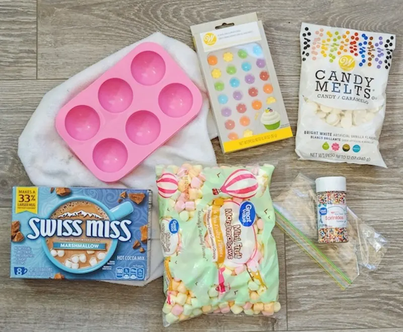 Spring Hot Chocolate Bombs