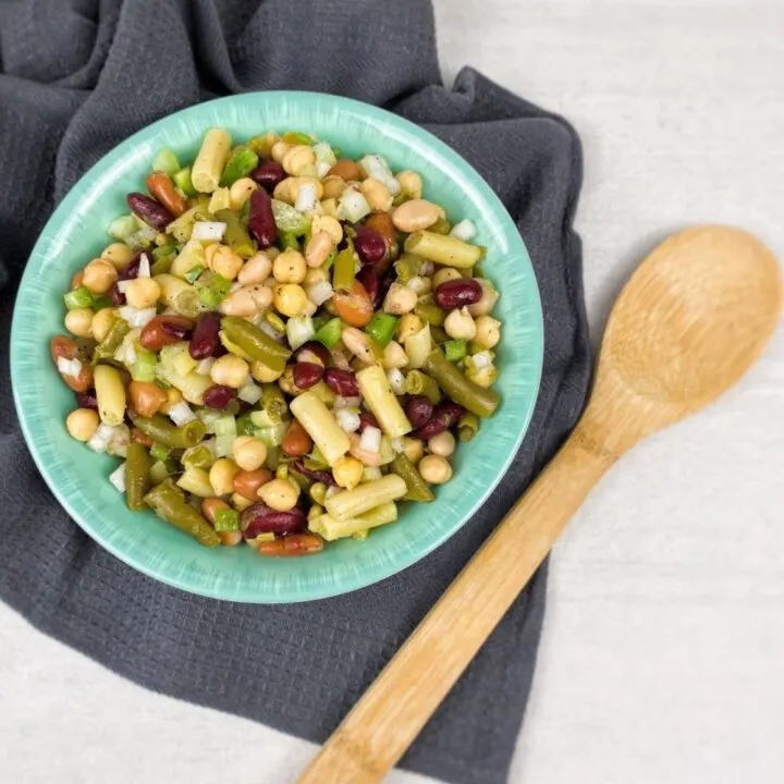 Easy Mixed Bean Salad Recipe From Val's Kitchen