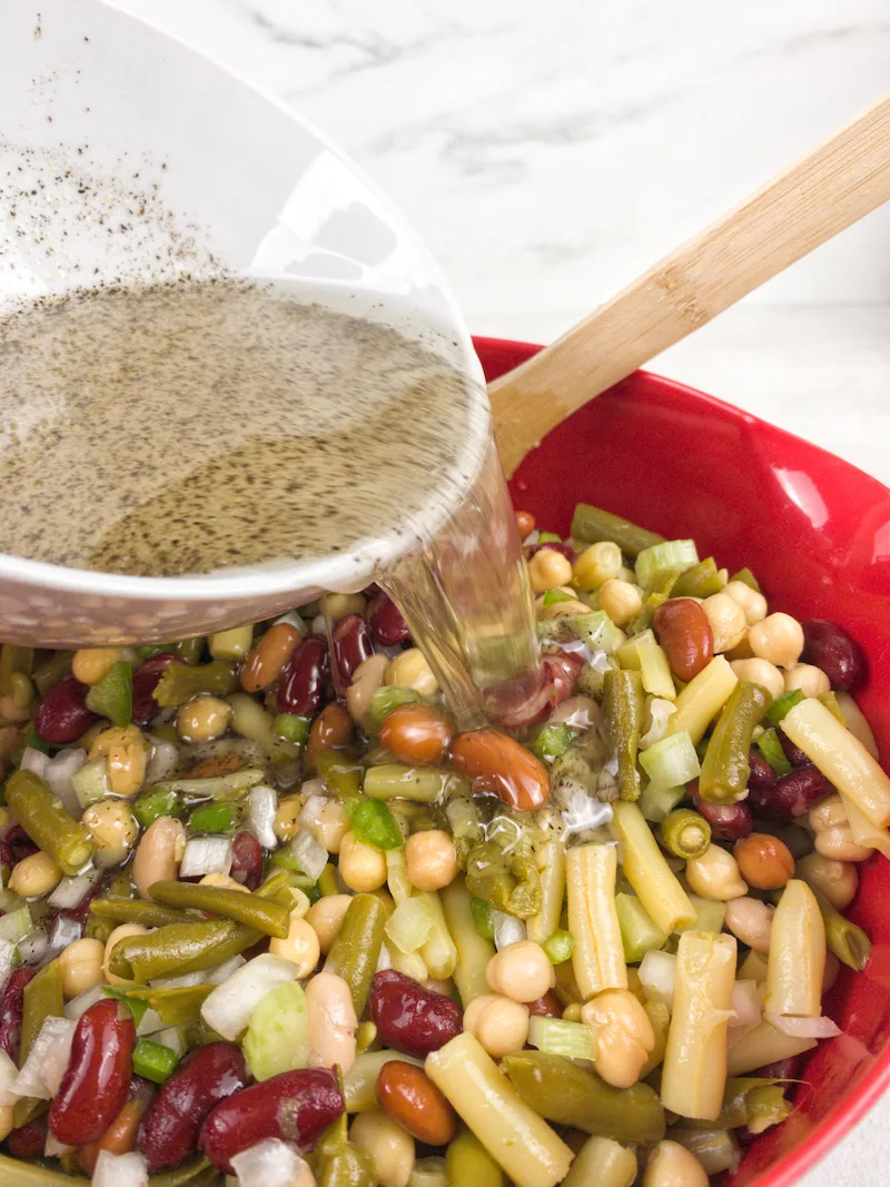 Easy Mixed Bean Salad Recipe From Val's Kitchen