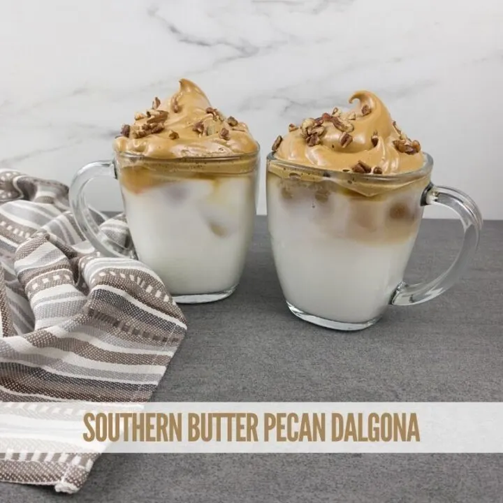 Southern Butter Pecan Dalgona