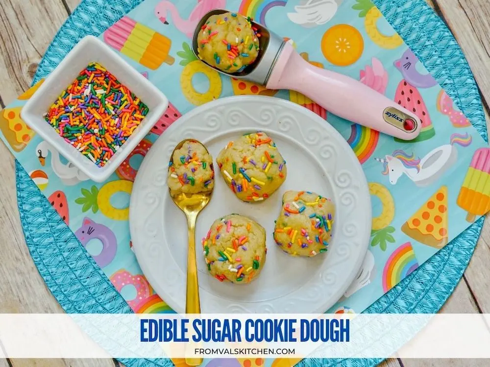 Edible Sugar Cookie Dough Recipe From Val's Kitchen