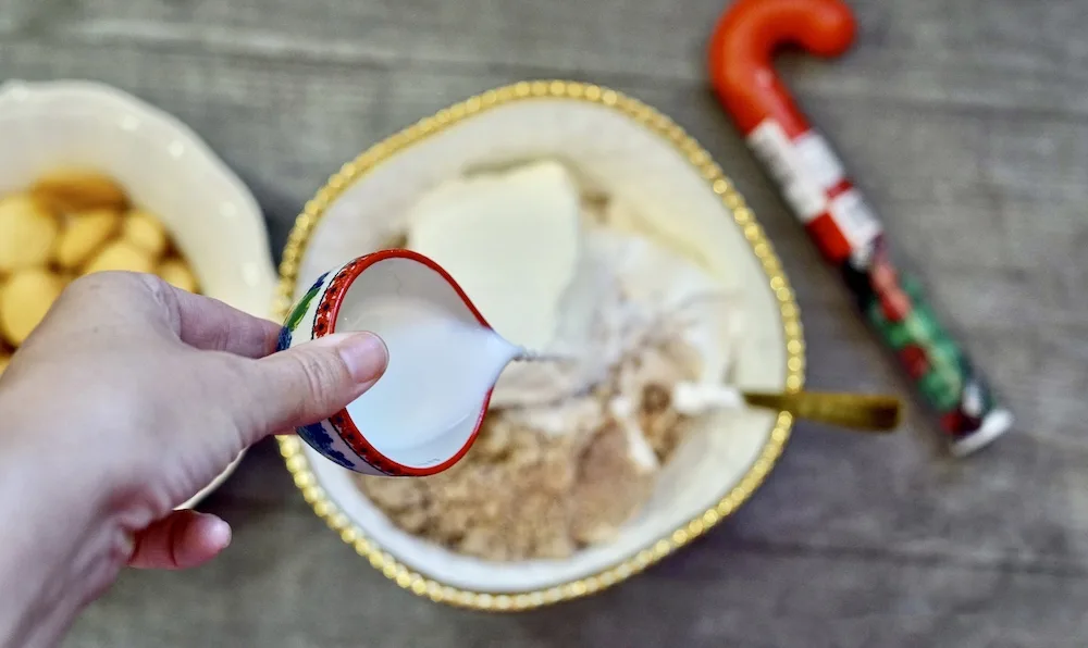 Christmas Brownie Batter Dip Recipe From Val's Kitchen