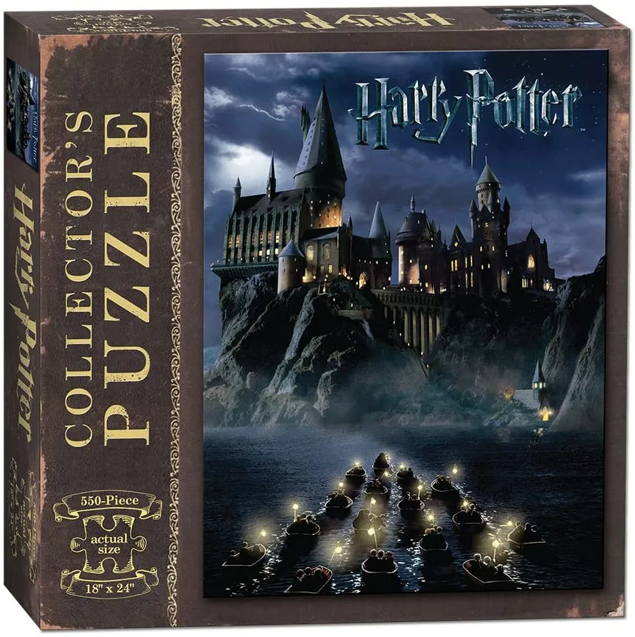 2021 Holiday Gift Guide - USAOPOLY World of Harry Potter 550-Piece Jigsaw Puzzle
