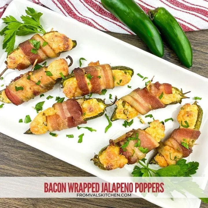 Bacon Wrapped Jalapeno Poppers 