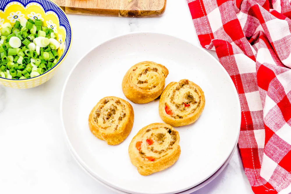 Sausage Pinwheels Recipe From Val's Kitchen