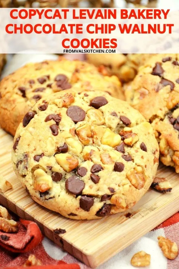 Copycat Levain Bakery Chocolate Chip Walnut Cookies recipe
