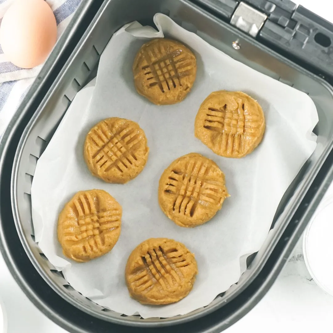 Air Fryer Peanut Butter Cookies Recipe