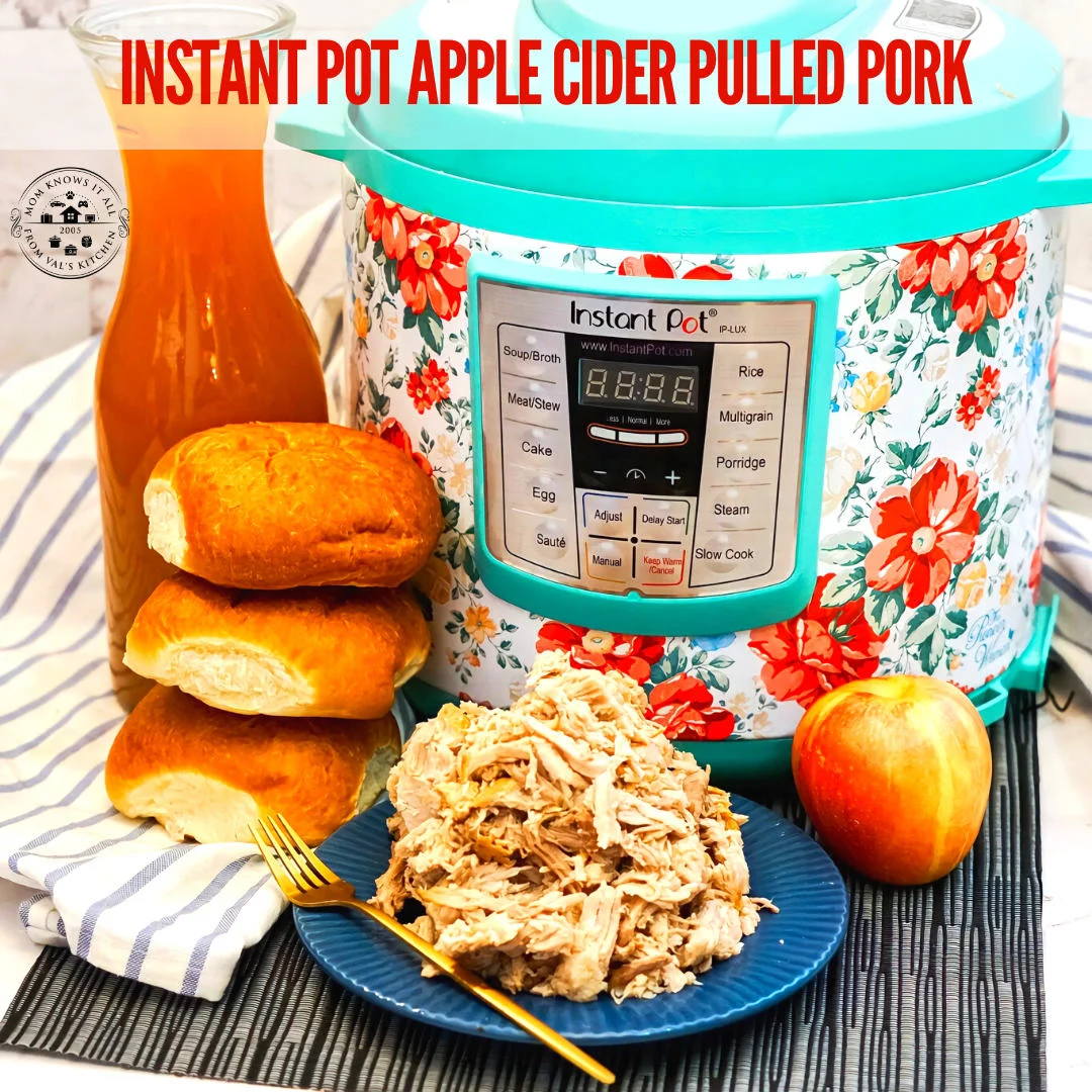Instant Pot Apple Cider Pulled Pork